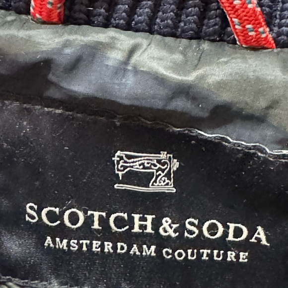 Scotch And Soda Puffer Down Jacket With Attached Hood Size Small - Picture 14 of 16